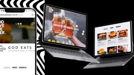 Site desenvolvido para God Save The Beer pela Agência Kanka – imagem de capa